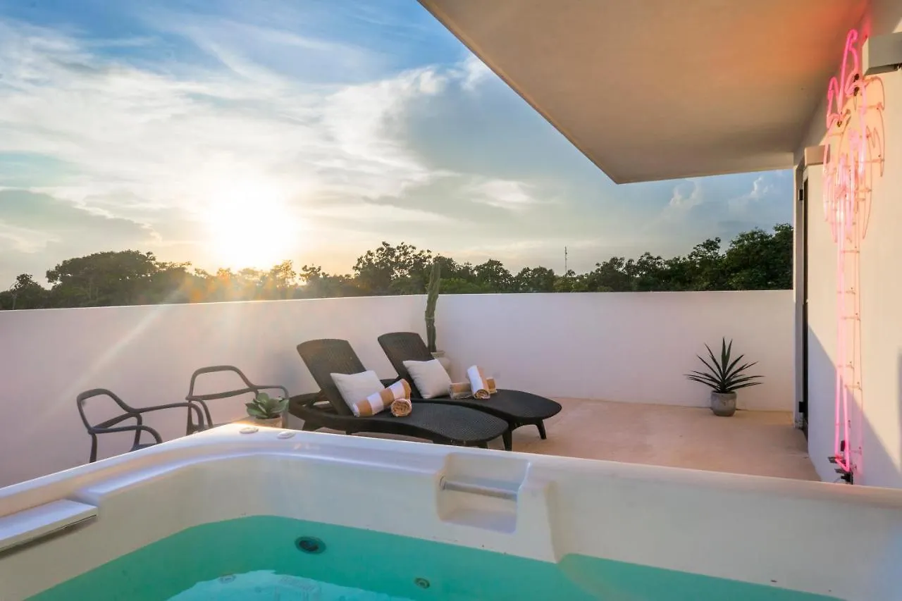 Apartament Penthouse Private Roof Top La Veleta Tulum Meksyk