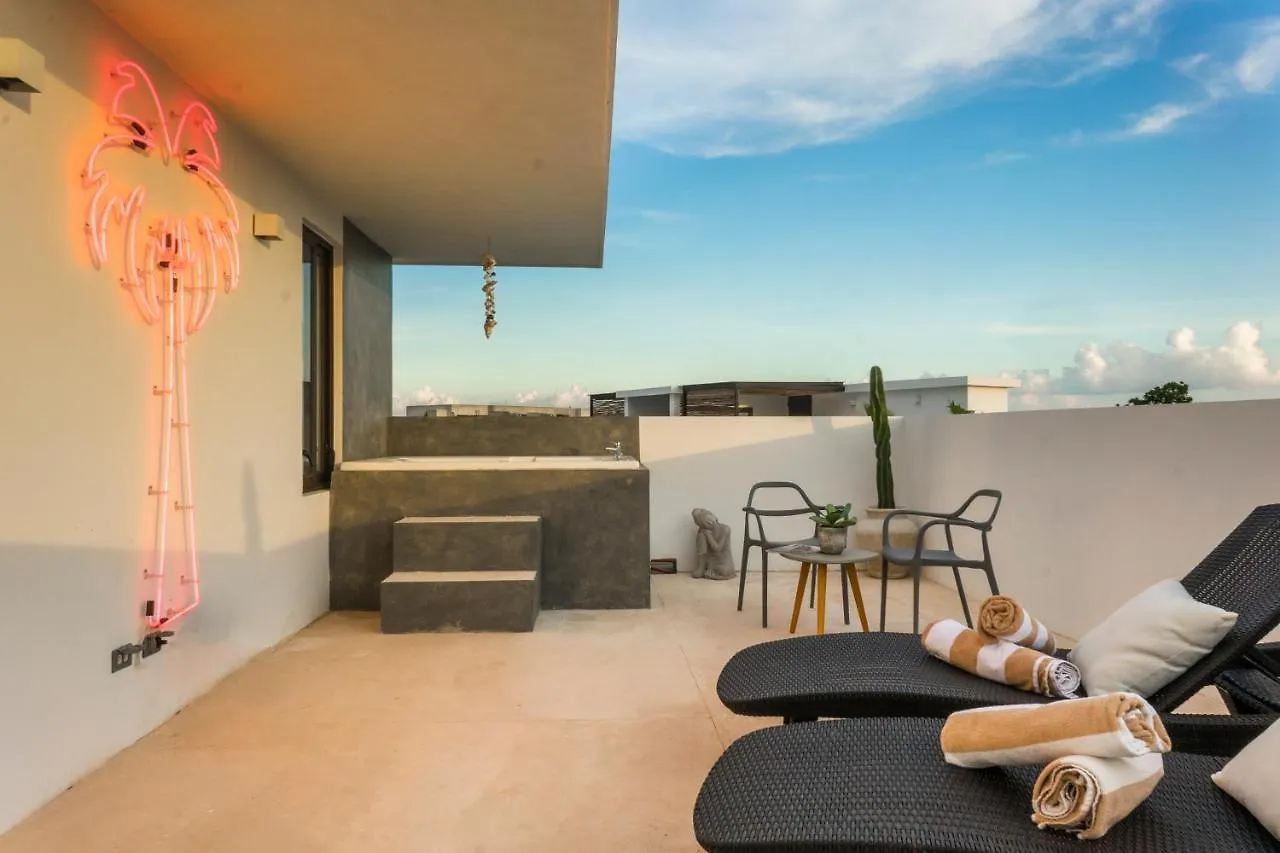 Apartament Penthouse Private Roof Top La Veleta Tulum Meksyk